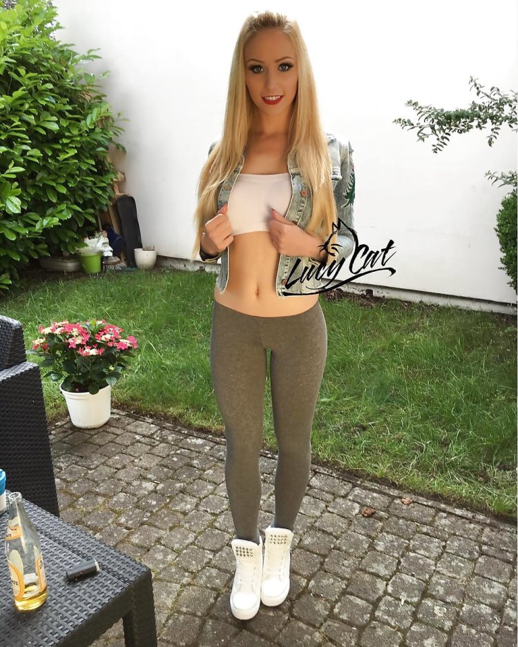 Lucy Cat without makeup