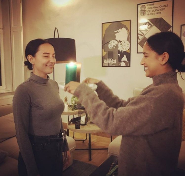 Ben Barnes and Jesse Mei Lee