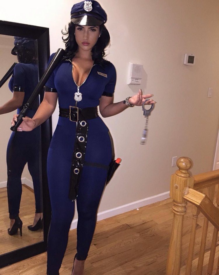 Demi Lovato Police Halloween