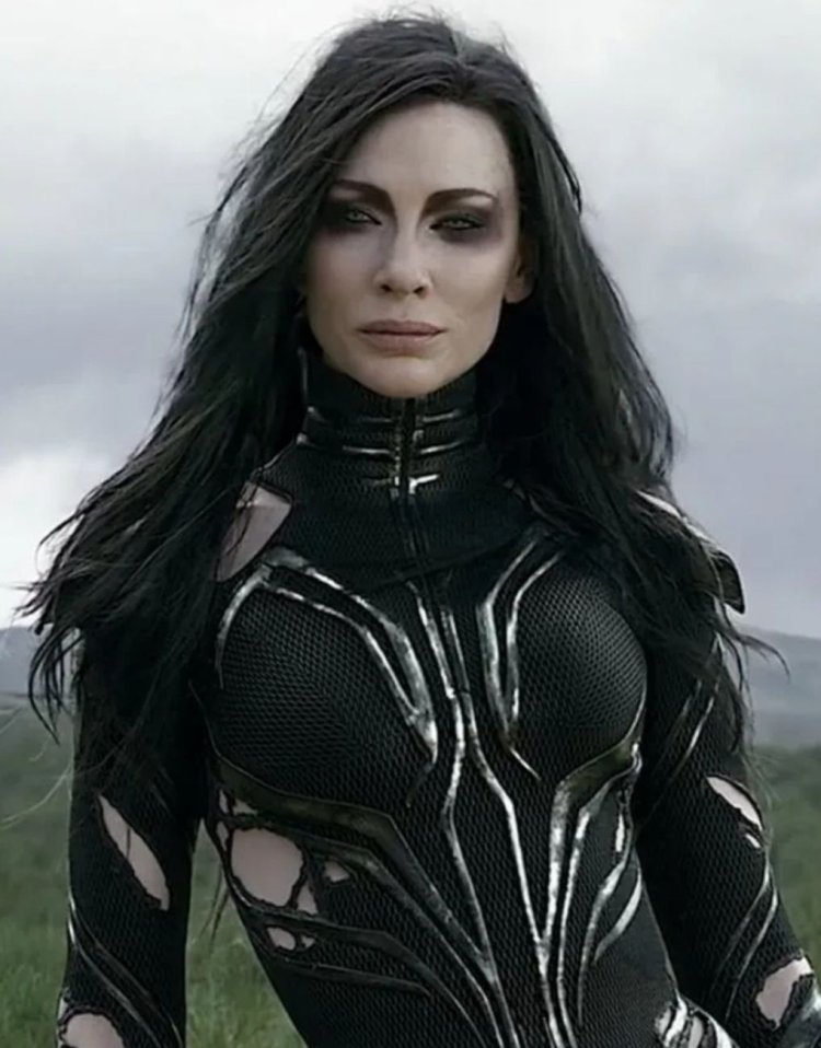 Hela the goddess of death Kate Blanchett