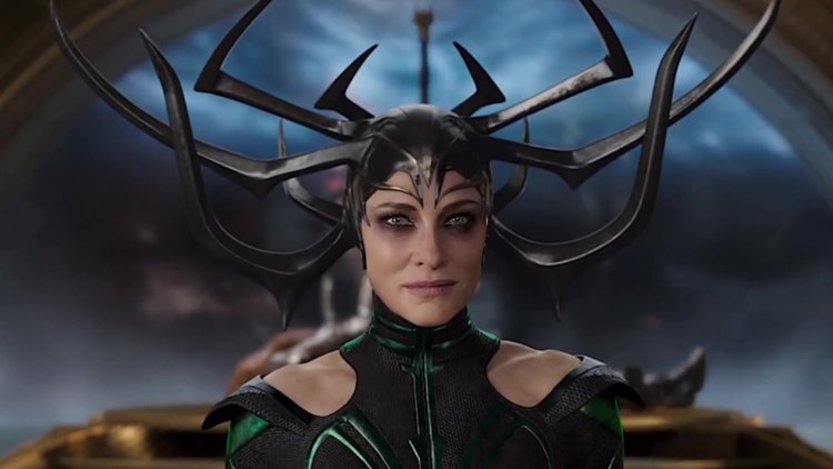 Hela the goddess of death Kate Blanchett