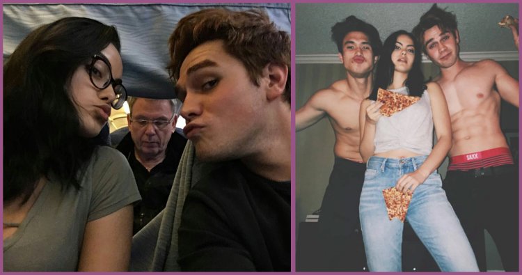 Kay Jay Apa and Cole Sund and Camila Mendes