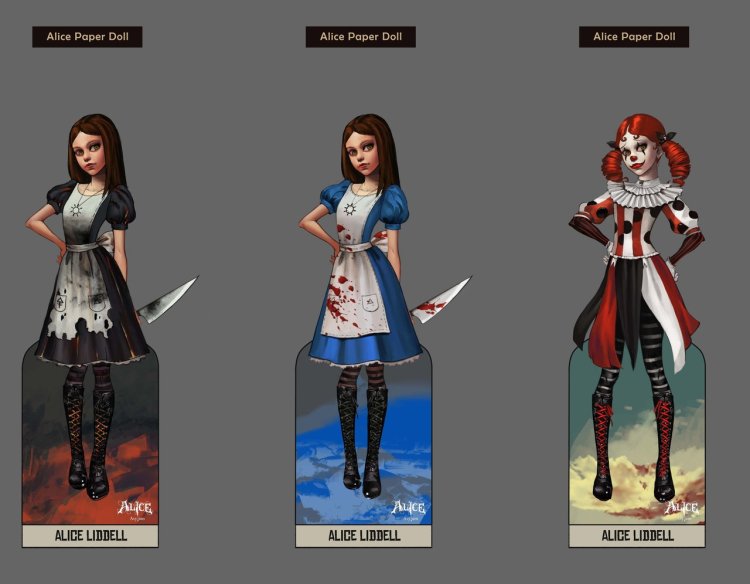 Alice: Asylum dresses