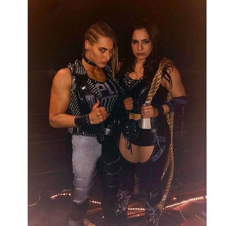 Rhea Ripley as a child