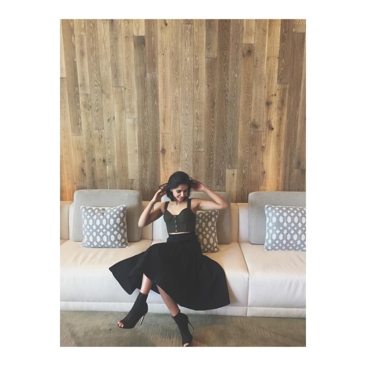 Naomi Scott in the Lower Instagram