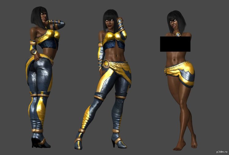 The Texture is Shiny Xnalara