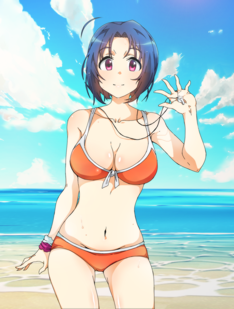 Azus Hamaoka in a swimsuit