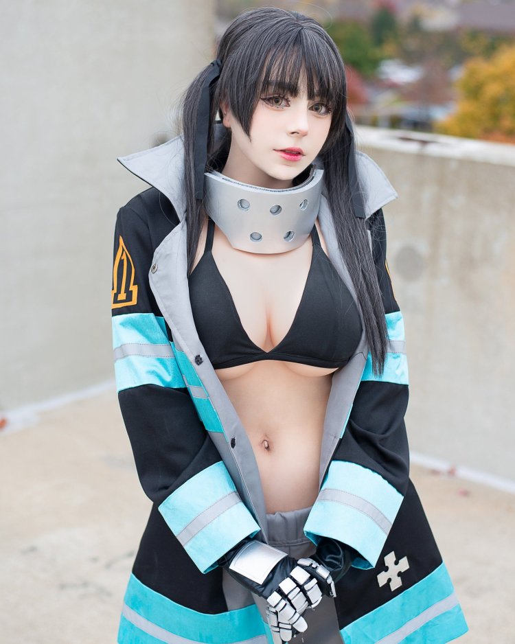 Tamaki cosplay Fire Force