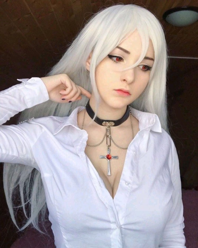 Nika Kotova Cosplay Rosario and vampire