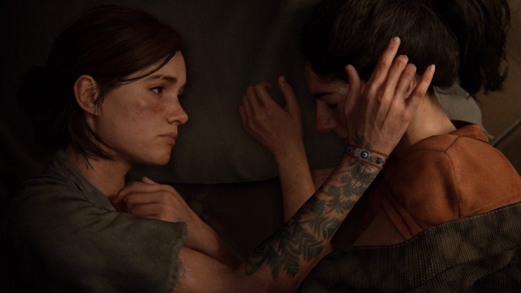 The Last of Us Ellie and Dina