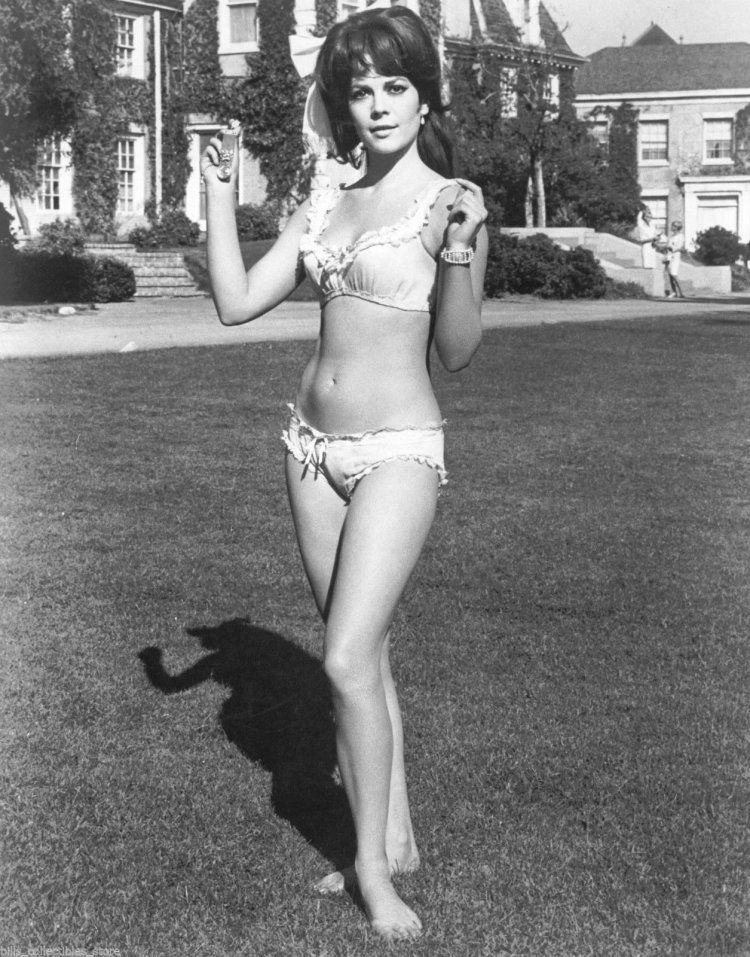 Michelle Mercier in a swimsuit