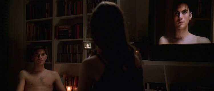 Torah Burch in a swimsuit