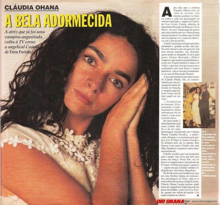 Claudia Oan in the series new victim