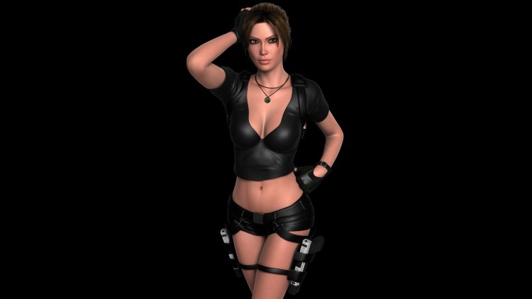 Lara Croft 3D Underwear