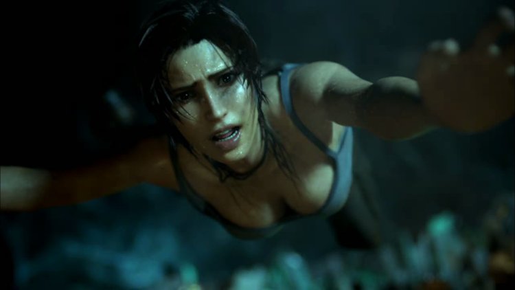 Lara Croft 2013 breast