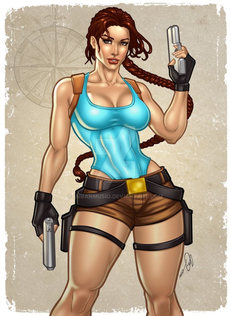 Lara Croft Pinap