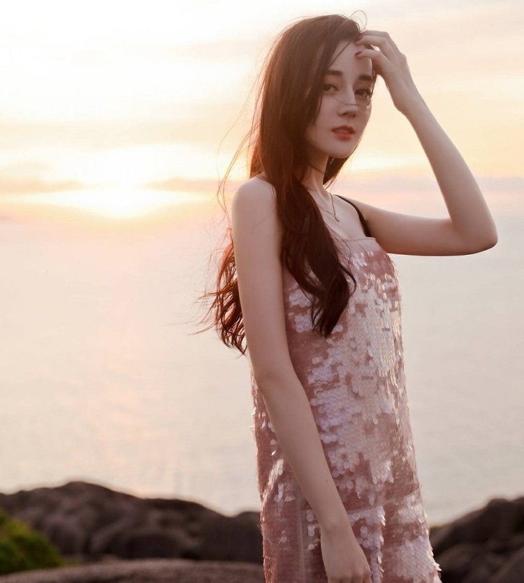 Dilrab dilmurat in a swimsuit