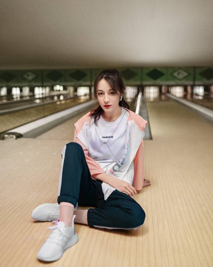 Dilrab dilmurat in a dress