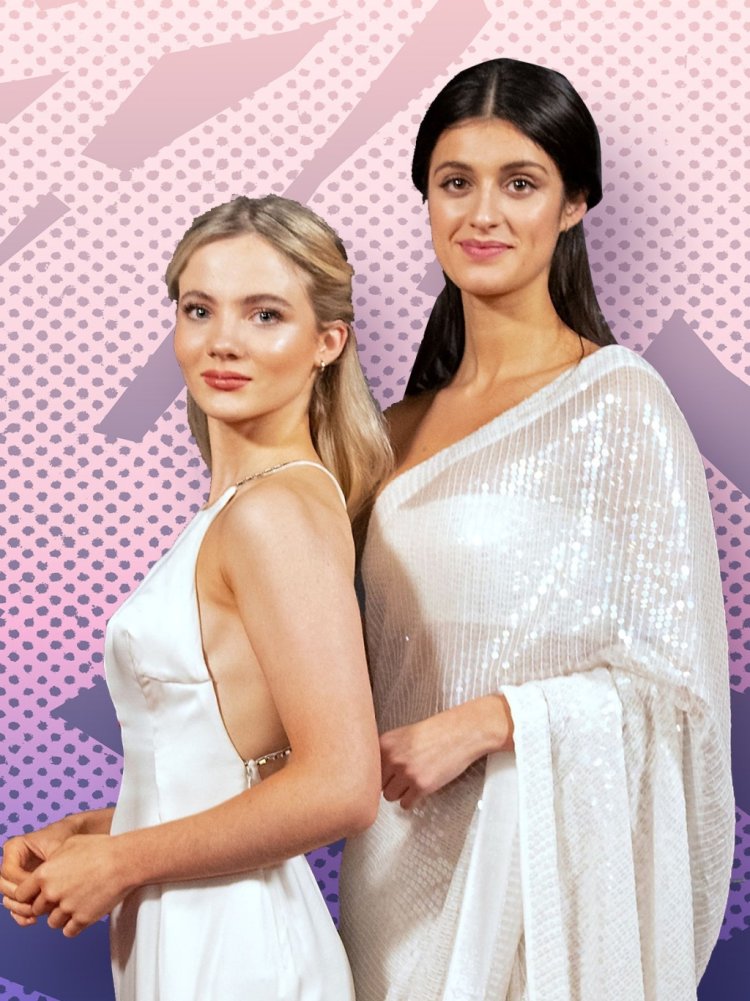 Benedett Parkaroli and Anya Chalotra