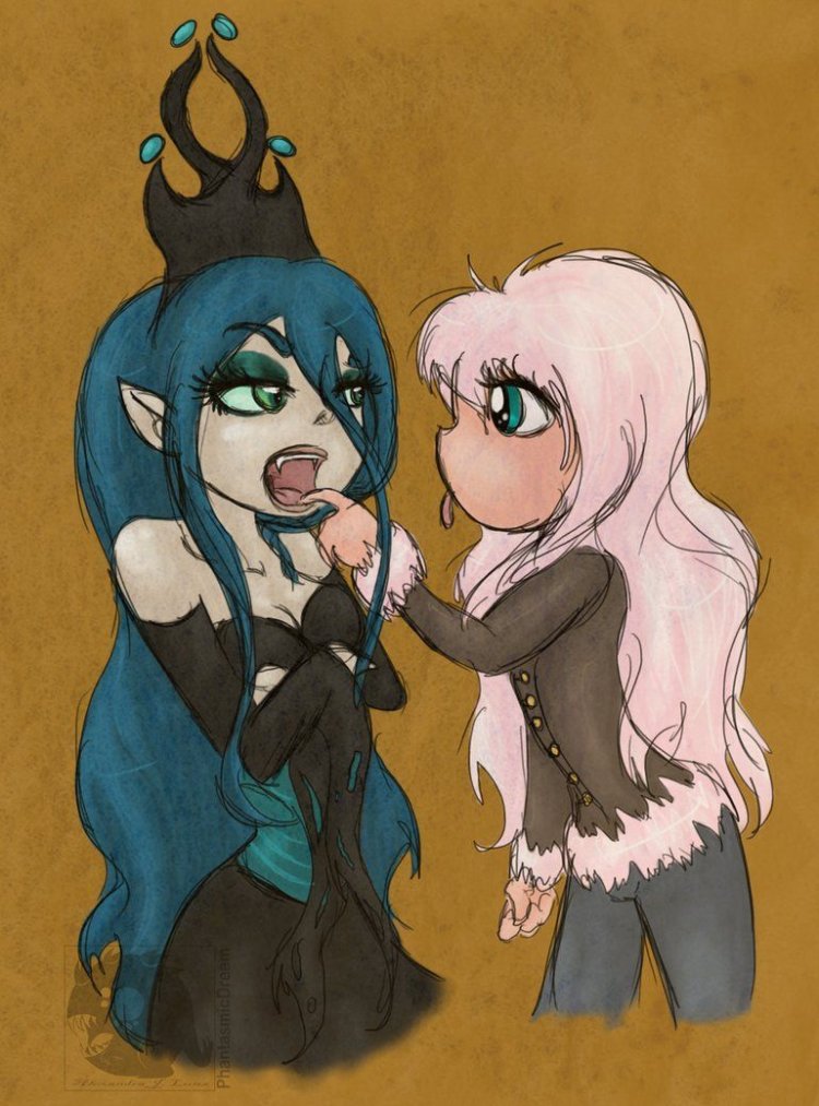Fluffle Puff and Chrysalis