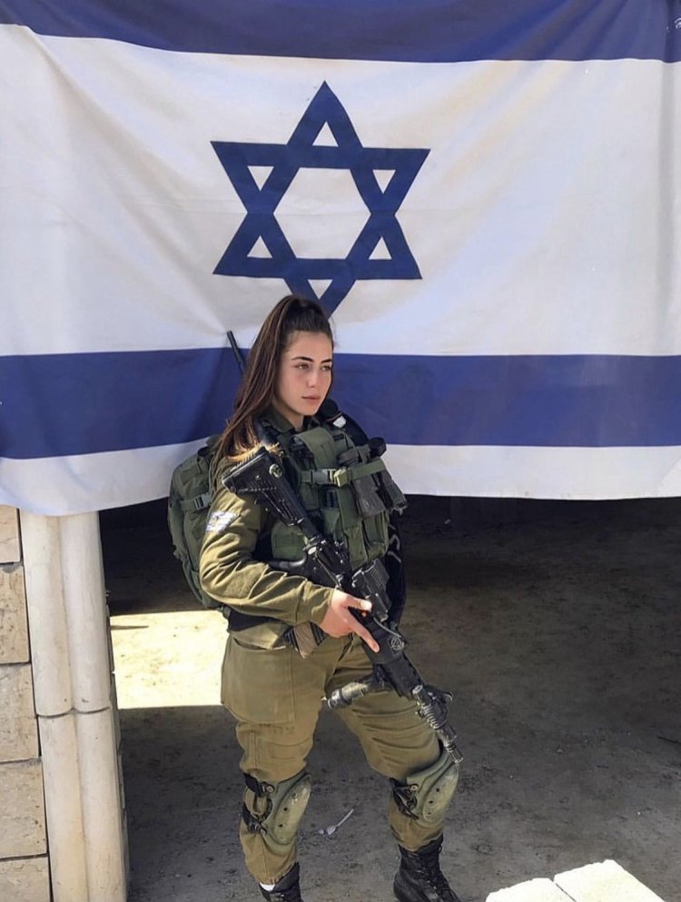 Abella Deanger in the Israeli army