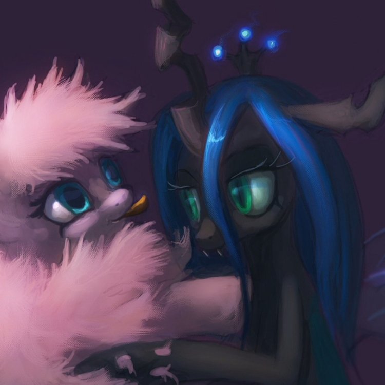 Crisalis and Fluffy