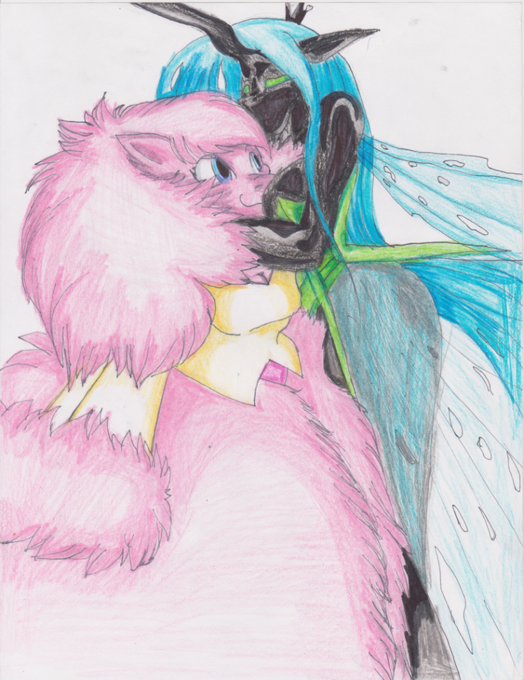 Daughter Crisalis and Fliffy