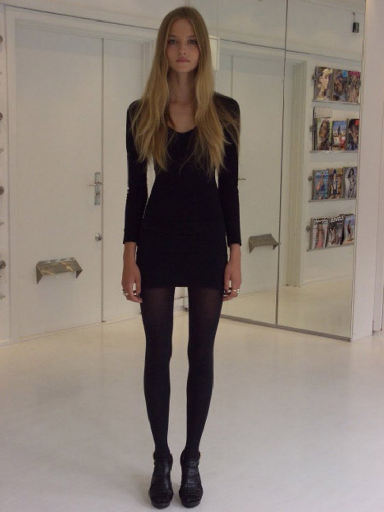 Thin legs in girls
