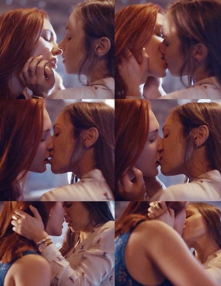 Catherin Barrell kisses