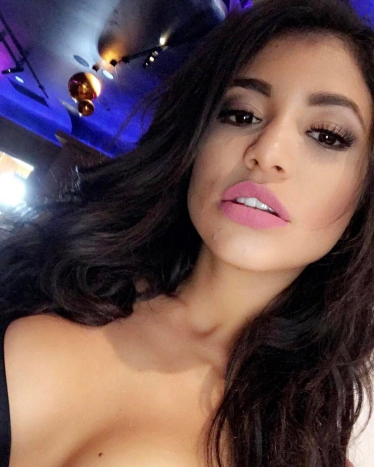 Veronica Rodriguez with her husband