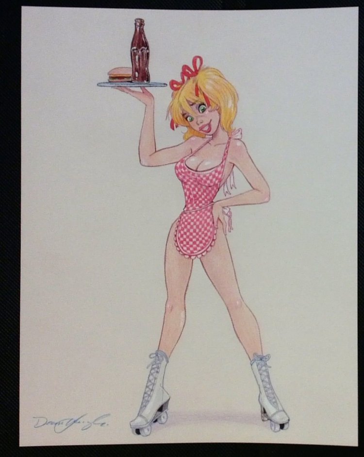 Dean Yeagle Mandy Cartoon