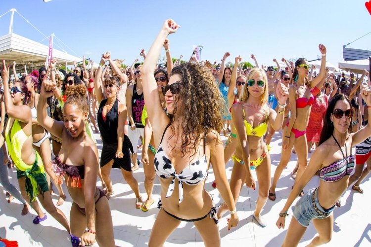 Festival on the beach