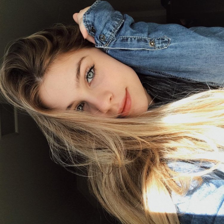 Girl with brown hair