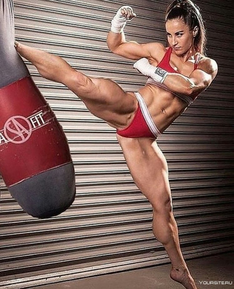 Vera Avdeeva kickboxing