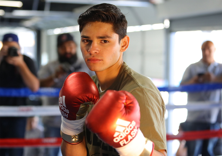 Young boxer Ryan Garcia