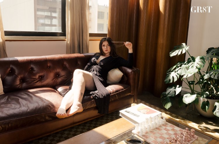 Emma Kotos in underwear