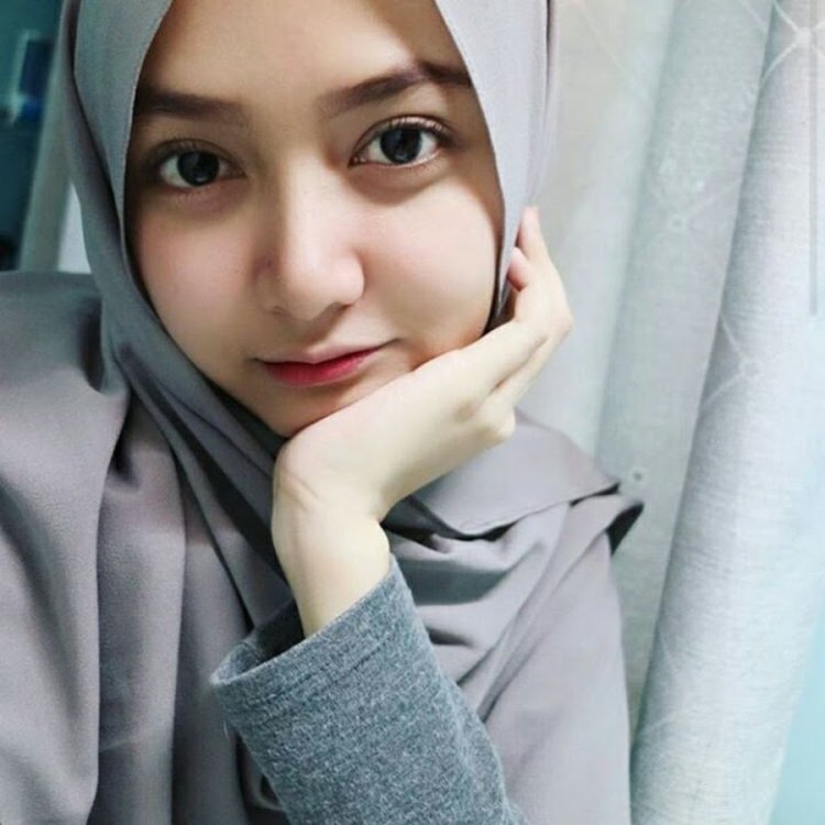 Hijab selfie smp anak