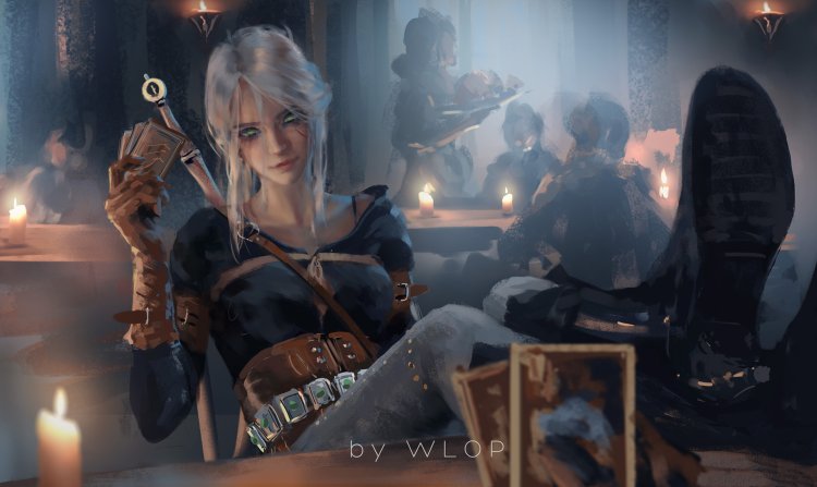 Witcher Ciri Anime