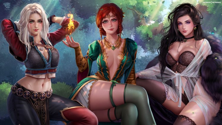 Triss Jennifer and Tsiri