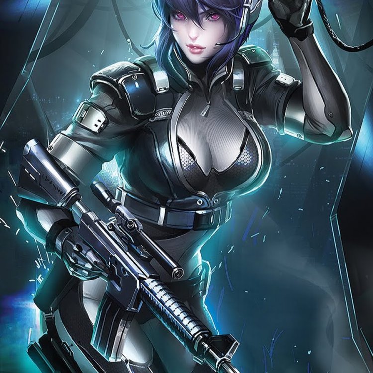 Motoko Kusanagi anime