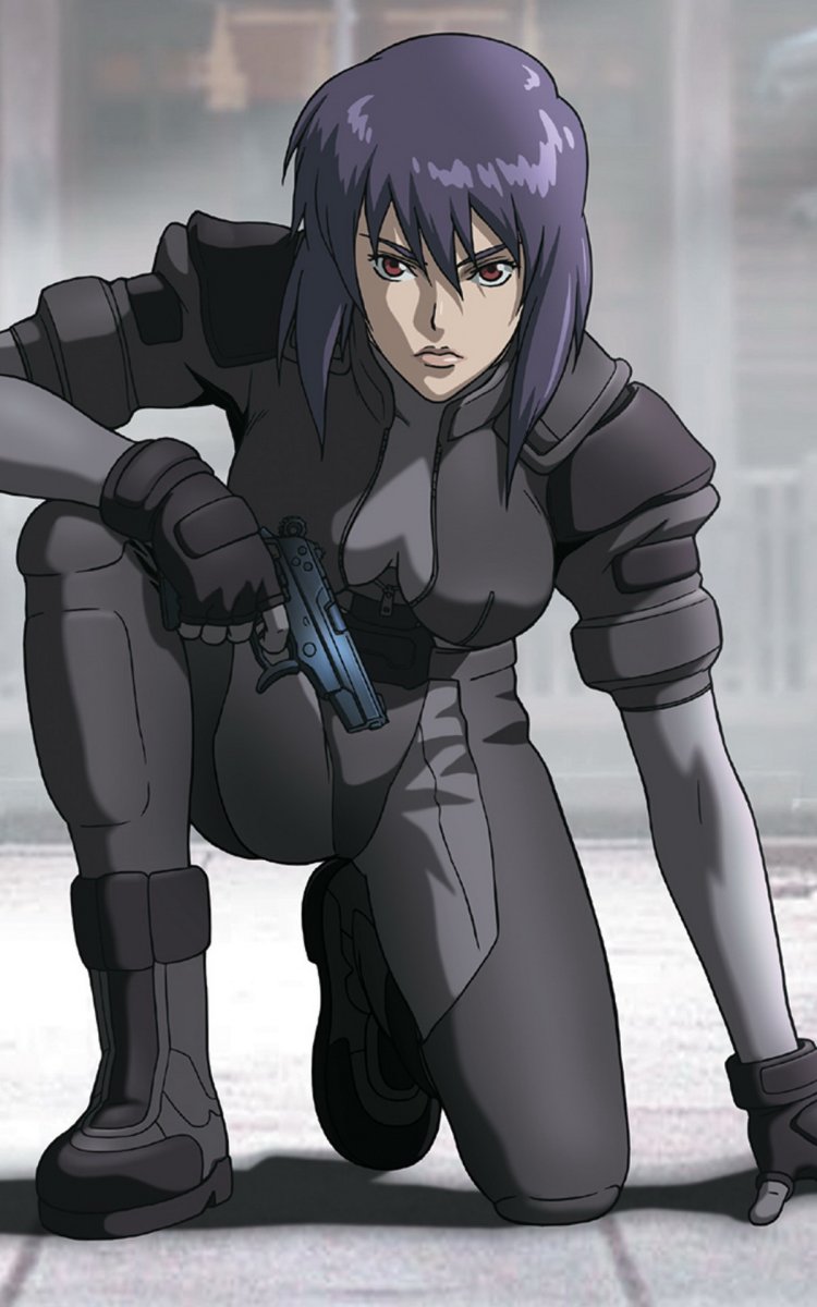 Major from anime ghost in armor