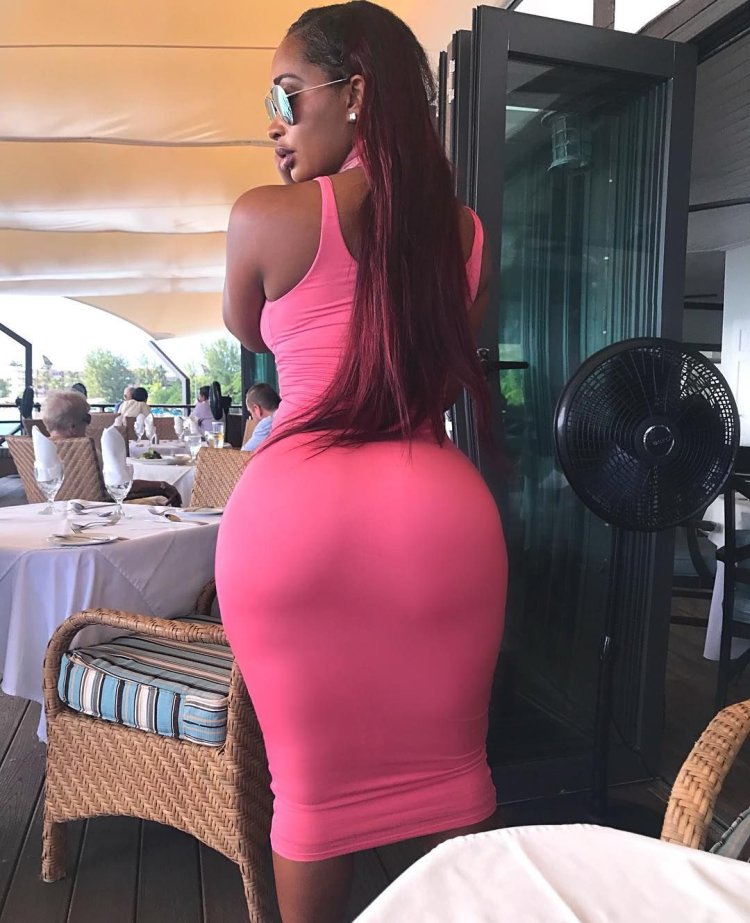 Black with a big booty