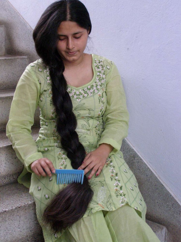 Long Hair Indian Rapunzel