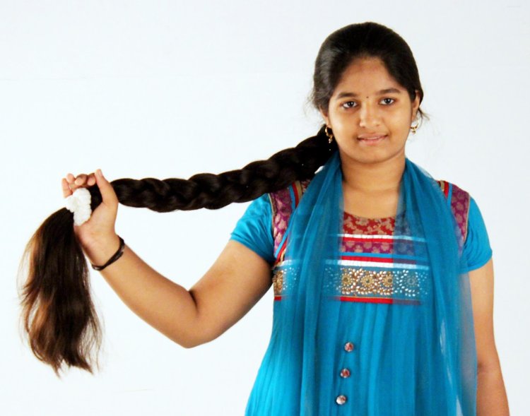 Long hair Indian