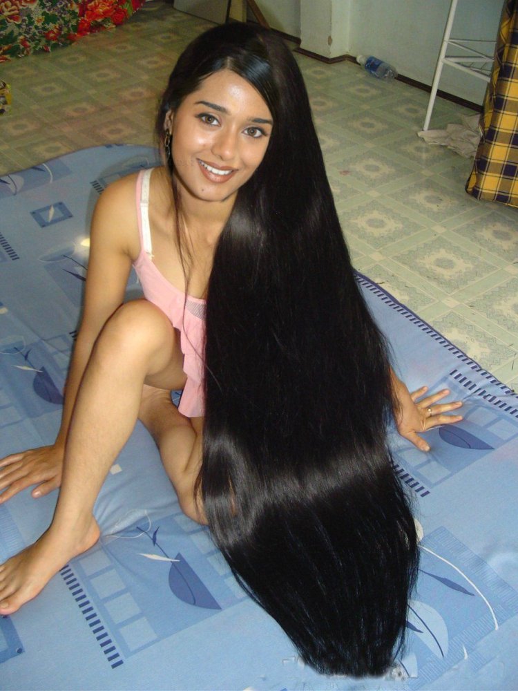 Hairjob Indian long hair