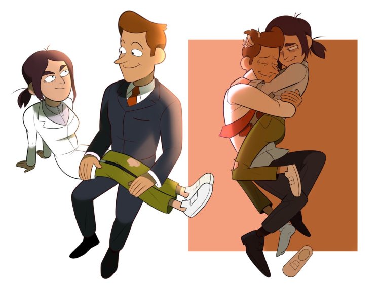 Brett and Reagan Ship