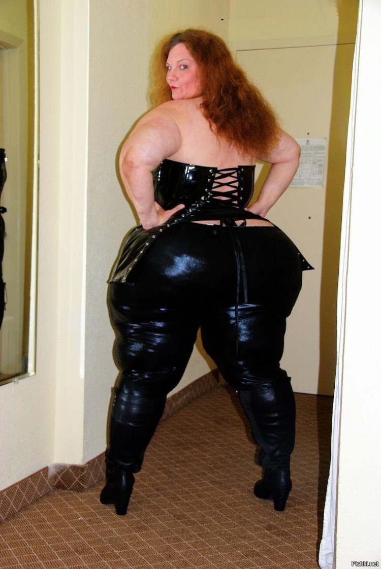 Adult women in latex