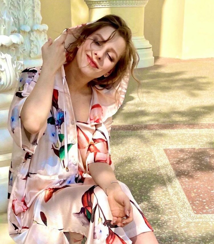 Lisa Arzamasova gave birth