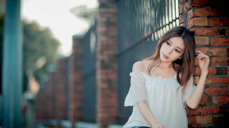 The style of Asian girls