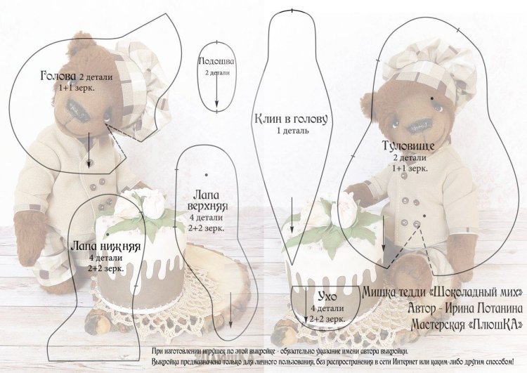 Elena Moshkina Teddy Patter